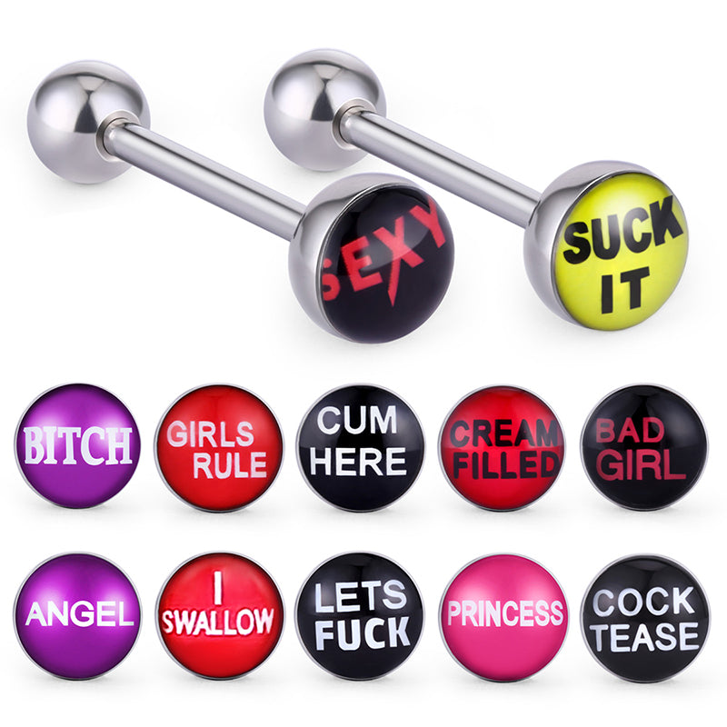 Funny sale tongue rings